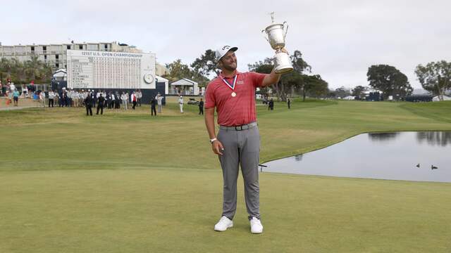 Jon Rahm veroverde op de US Open zijn eerste majortitel.