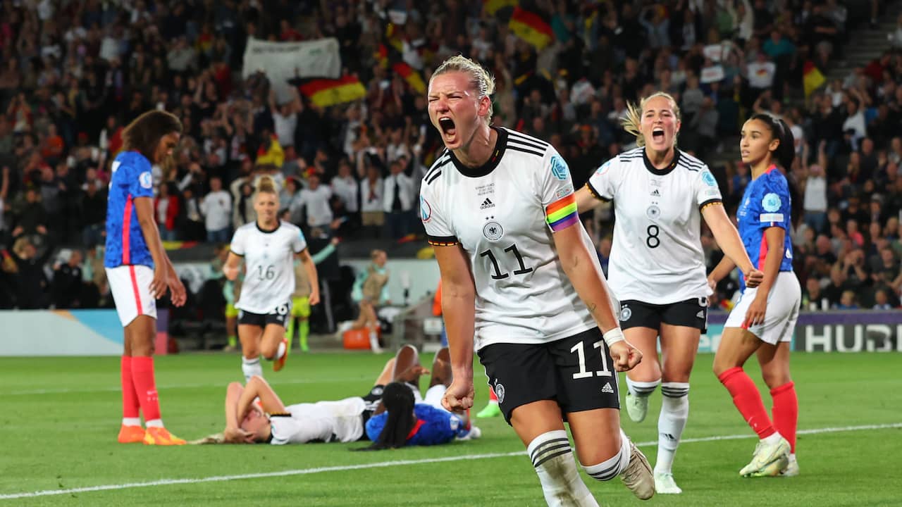 Deutschland besiegt Frankreich und trifft im Finale der Europameisterschaft auf Wiegmans England |  JETZT
