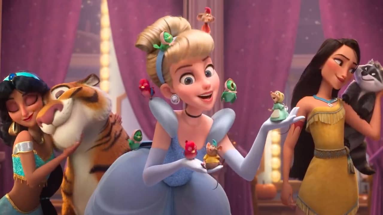 Beeld uit video: Alle Disney-prinsessen te zien in trailer Wreck-It Ralph 2