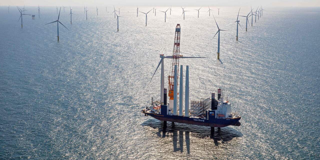Vattenfall gaat tweede subsidieloze windpark in zee bouwen