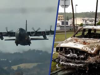 Vliegtuig onderweg naar gestrande toeristen in Nieuw-Caledonië