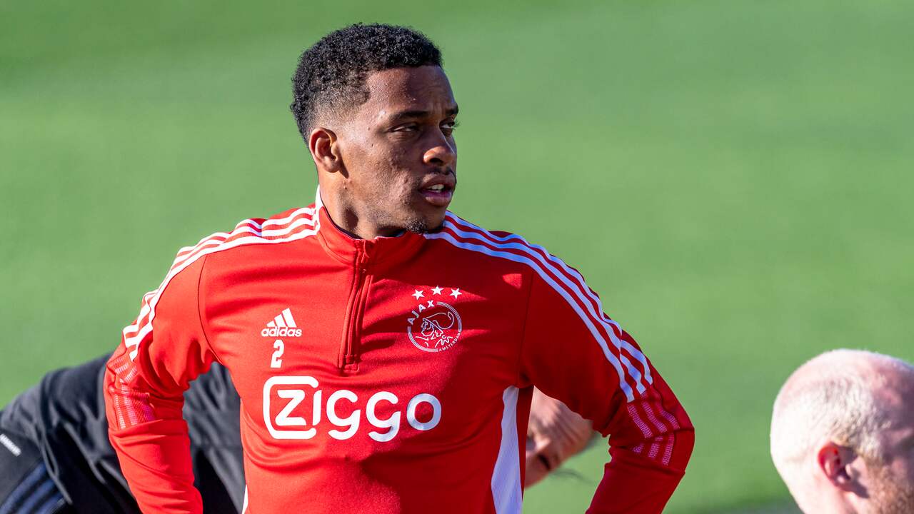 Jurriën Timber sloot later aan op het trainingskamp van Ajax.