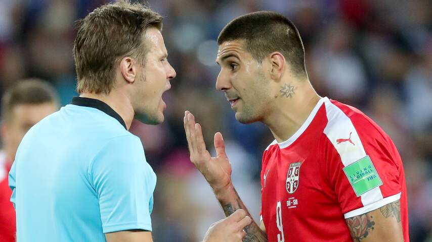 Felix Brych, Aleksandar Mitrovic