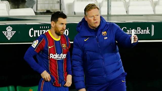 Moet Ronald Koeman komende zomer afscheid nemen van Lionel Messi?
