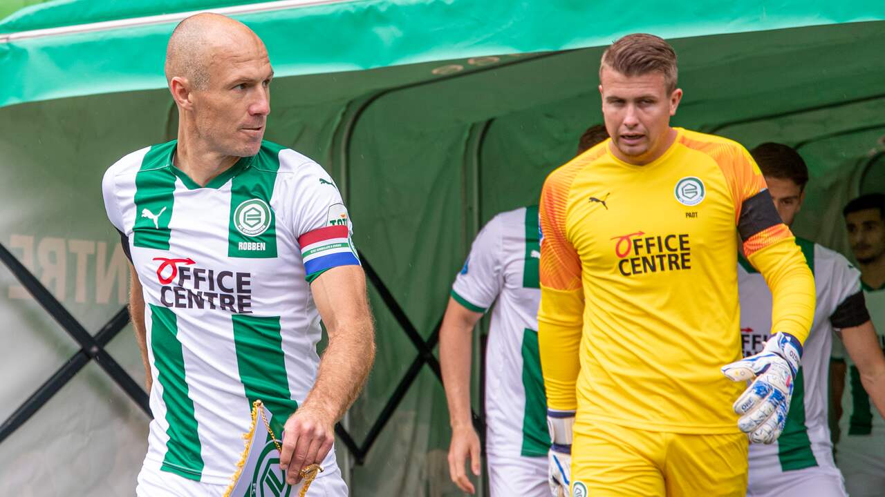 Robben is injured when FC Groningen returns to PSV ...