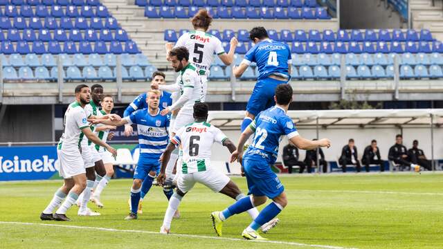 PEC Zwolle gaat op vakantie na een zege op Groningen.