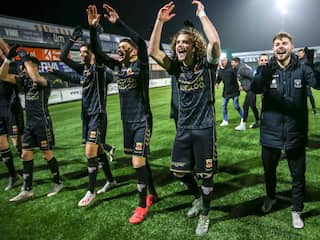 Go Ahead na spannende penaltyserie langs IJsselmeervogels in beker