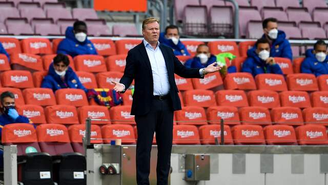 Ronald Koeman weet dat zijn ploeg geen kampioen wordt dit seizoen.