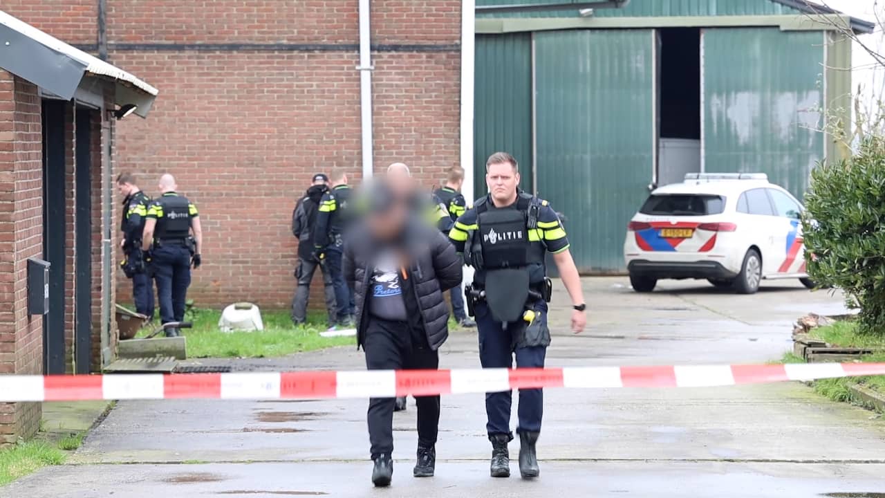 Beeld uit video: Drietal opgepakt na vondst drugslab in Rijsenhout