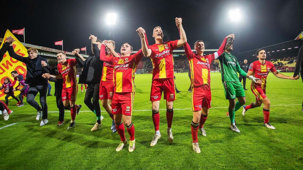 Go Ahead Eagles zo goed als veilig, Fortuna Sittard nog niet