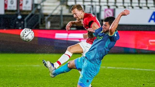 Dani de Wit zorgde met een knappe volley voor de beslissing.