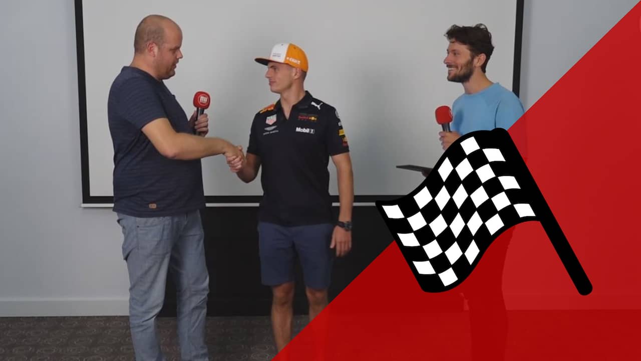 Beeld uit video: Vooruitblik F1 mét Max Verstappen: 'Ik heb titelstrijd opgegeven'