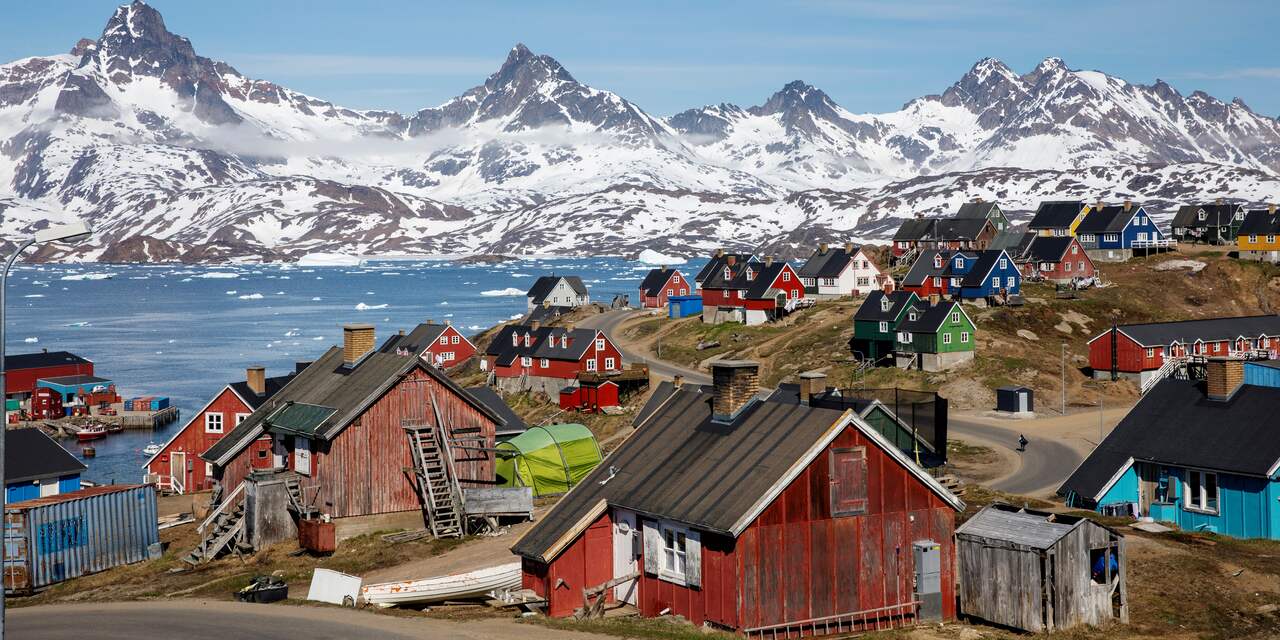 Europese hittegolf heeft zich naar Groenland verplaatst