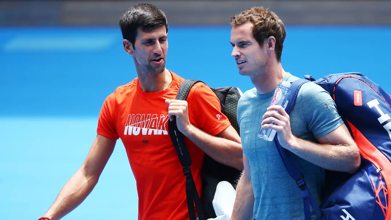 Andy Murray weigert om Novak Djokovic "een trap te geven terwijl hij op de grond ligt".