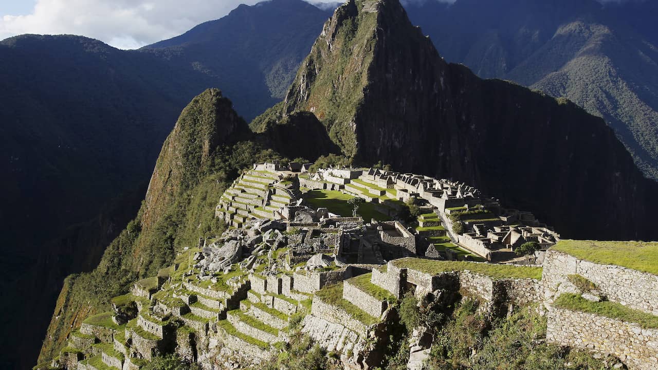 Picchu machu Detailed map