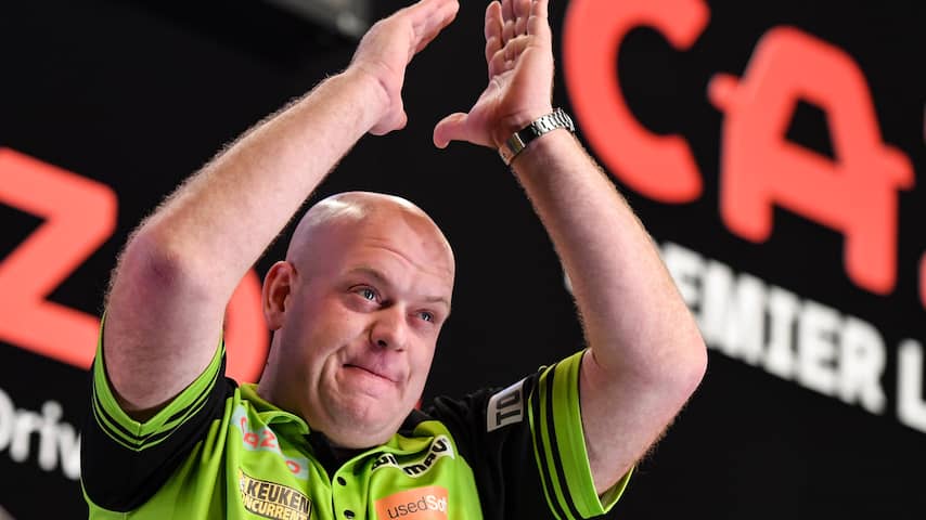 Van Gerwen simpel naar kwartfinales UK Open, zegereeks De Zwaan ten