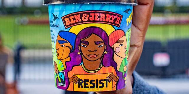 Weg uit bezette gebieden: typisch Ben & Jerry's