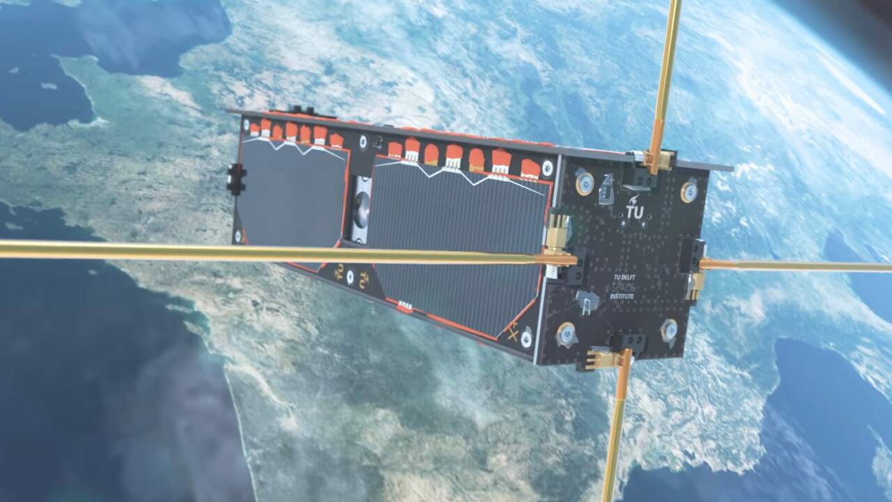SpaceX takes small satellite from TU Delft into space |  NOW