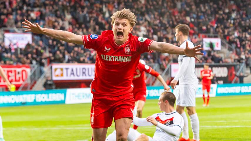 FC Twente zet grote stap richting voorronde CL met zege op Almere City