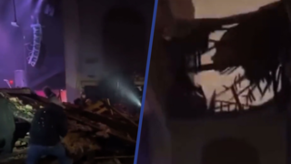 Paniek in Amerikaanse theaterzaal na instorten plafond door tornado