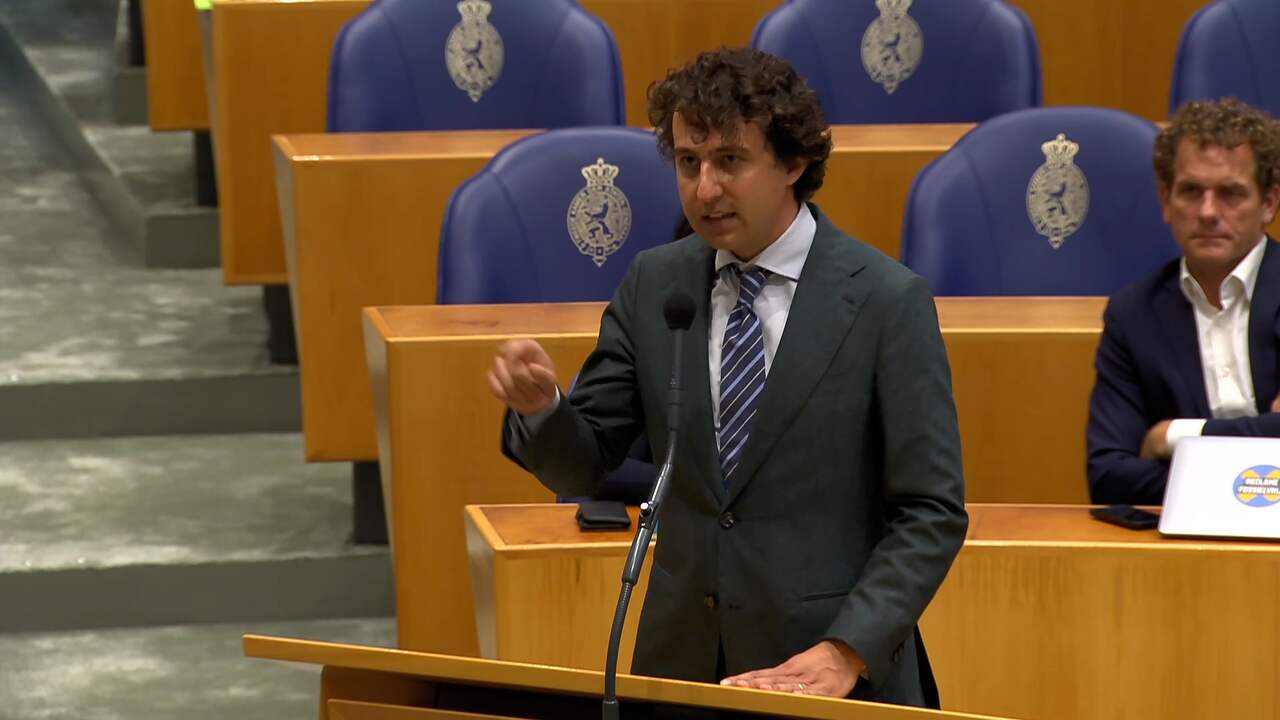 Beeld uit video: Klaver en Van der Plas verwijten elkaar 'plat populisme' tijdens verhit stikstofdebat