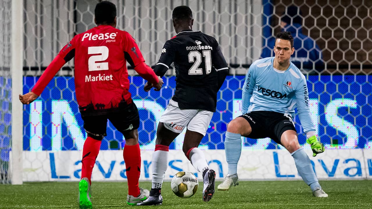 Bekijk de samenvatting van Helmond Sport-FC Emmen