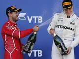 Realistische Vettel vindt dat Bottas zege in Rusland verdiende