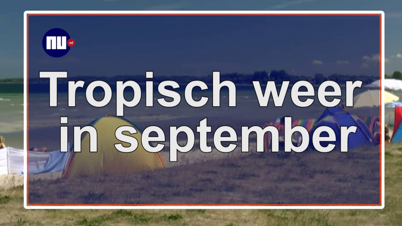 Tropisch weer in september