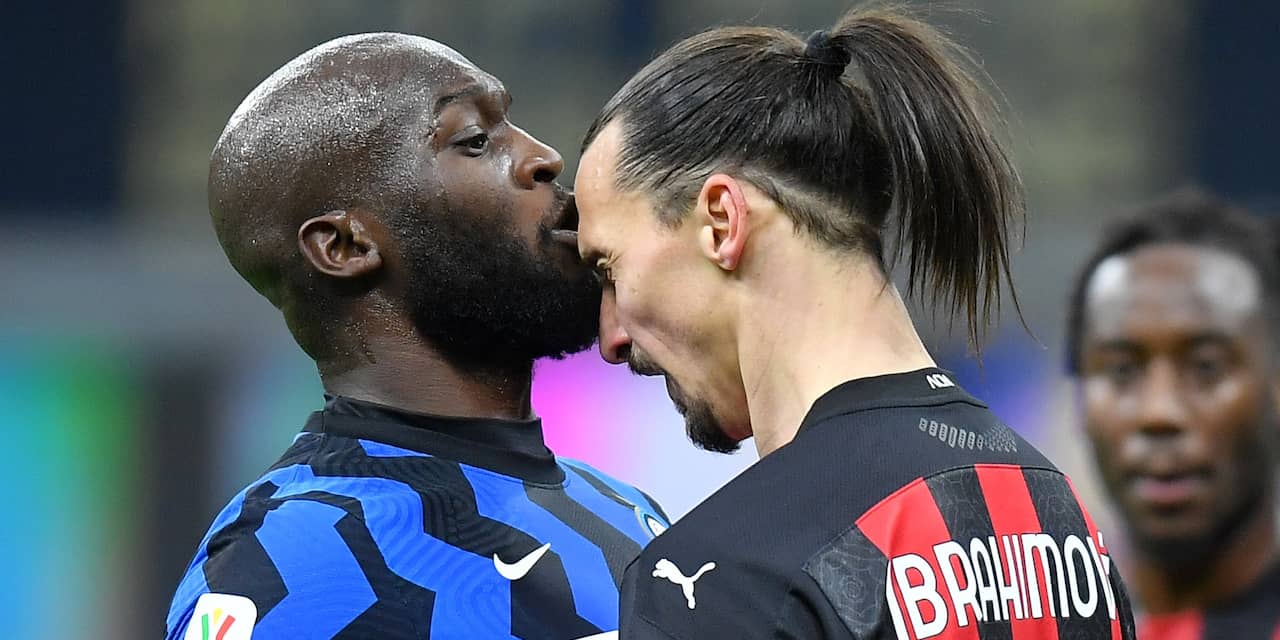 Trainers bagatelliseren clash tussen Lukaku en Ibrahimovic: 'Dit hoort erbij'