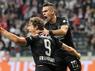 Lammers met goal belangrijk voor Frankfurt, zeges Bosz en Van den Brom