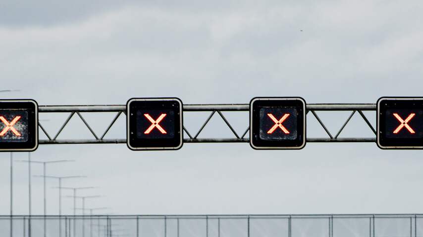 Snelweg A12 dicht