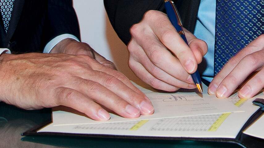 Contract tekenen