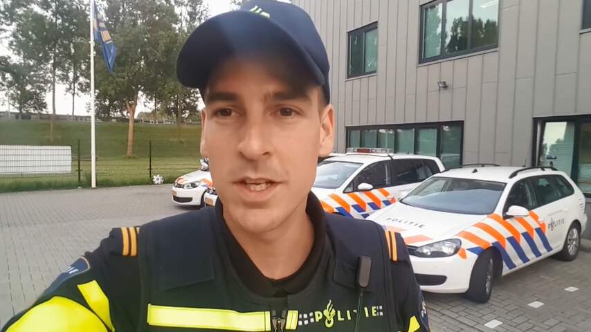 Politievlogger Jan Willem