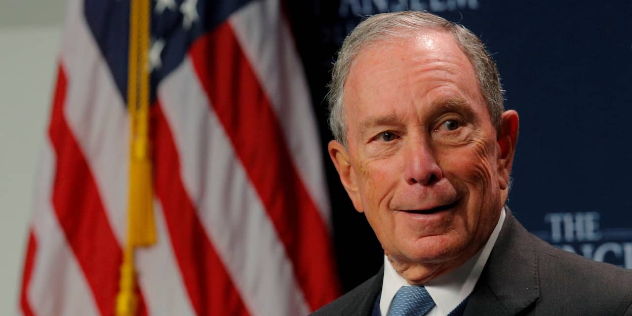 Oud-burgemeester Bloomberg van New York stapt in presidentsrace VS