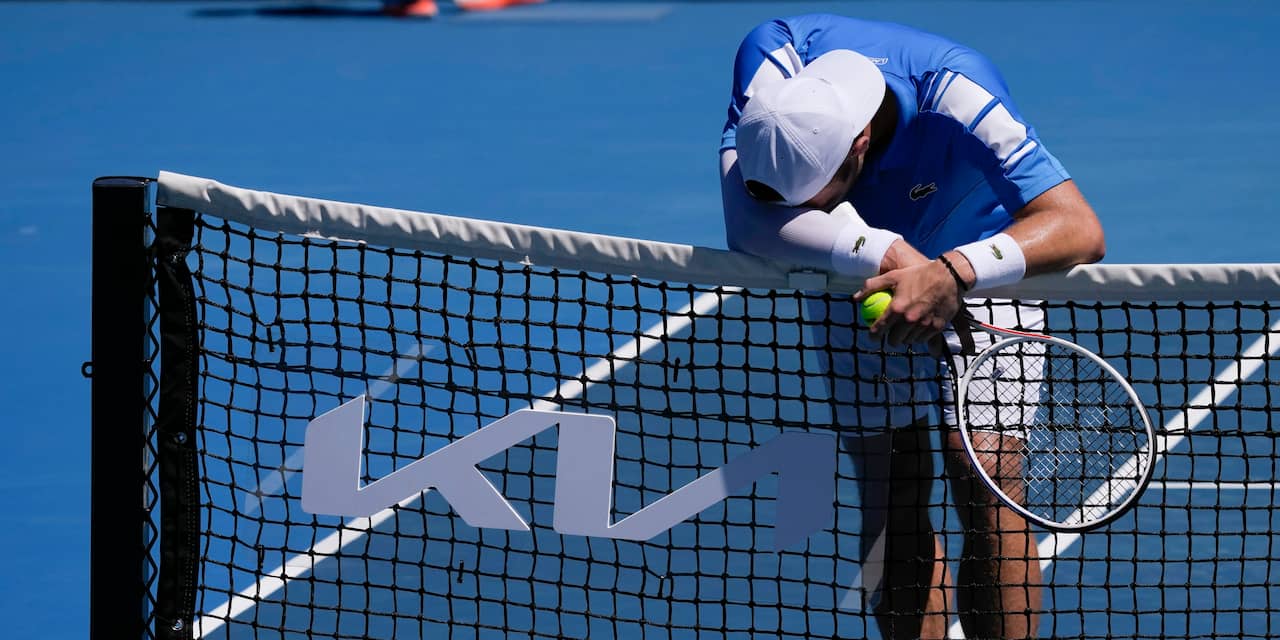 Imposante zegereeks Griekspoor eindigt in tweede ronde Australian Open
