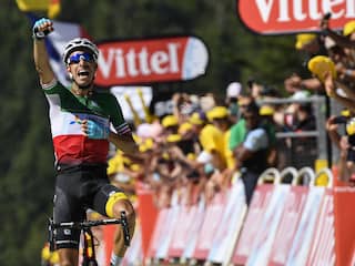 Italiaan Aru wint eerste bergrit in Tour, Froome pakt geel