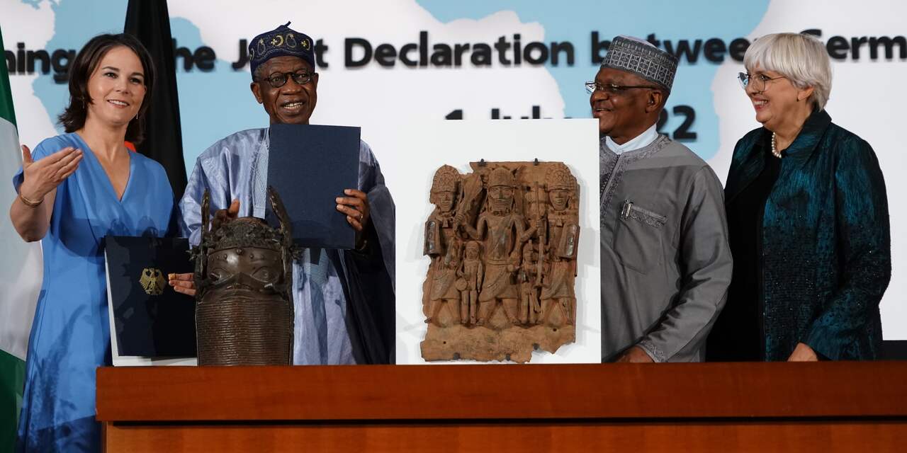 Duitsland geeft roofkunst uit oude koninkrijk Benin terug aan Nigeria