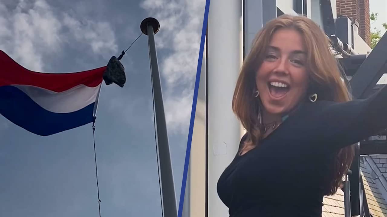 Prinses Alexia Hijst De Vlag Op Paleis Ten Bosch Na Slagen | NU.nl