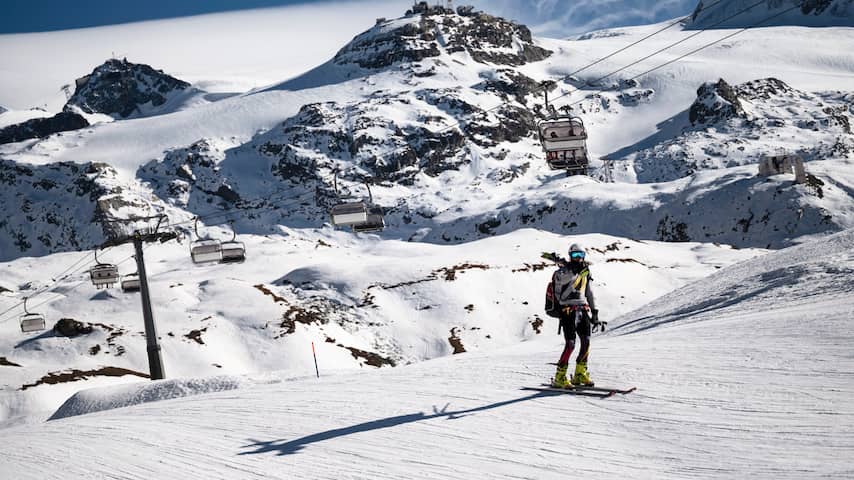 Skiën zit er niet in, maar het gevoel van wintersport kun je wel oproepen.