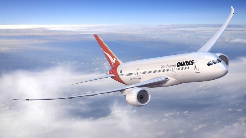 Qantas boeing 787
