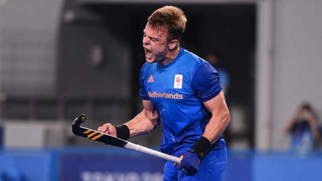 Ontlading bij Mink van der Weerden na zijn 4-3.