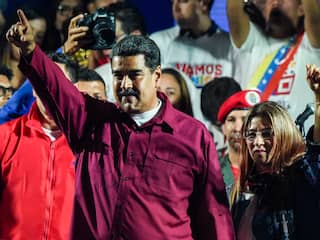 President Nicolas Maduro wint verkiezingen Venezuela