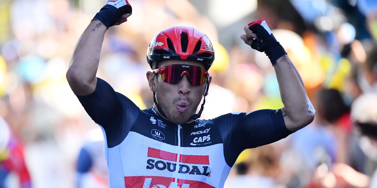Australiër Ewan sprint naar zege in derde etappe Tour de France