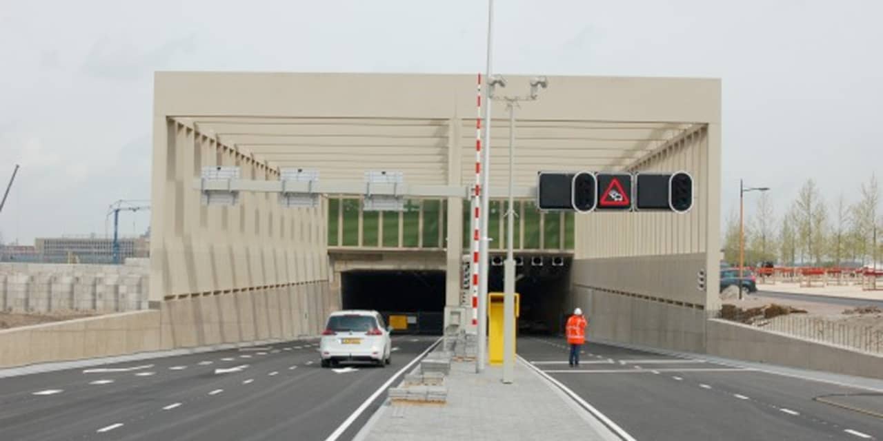 Stadsbaantunnel Leidsche Rijn dinsdag in gebruik