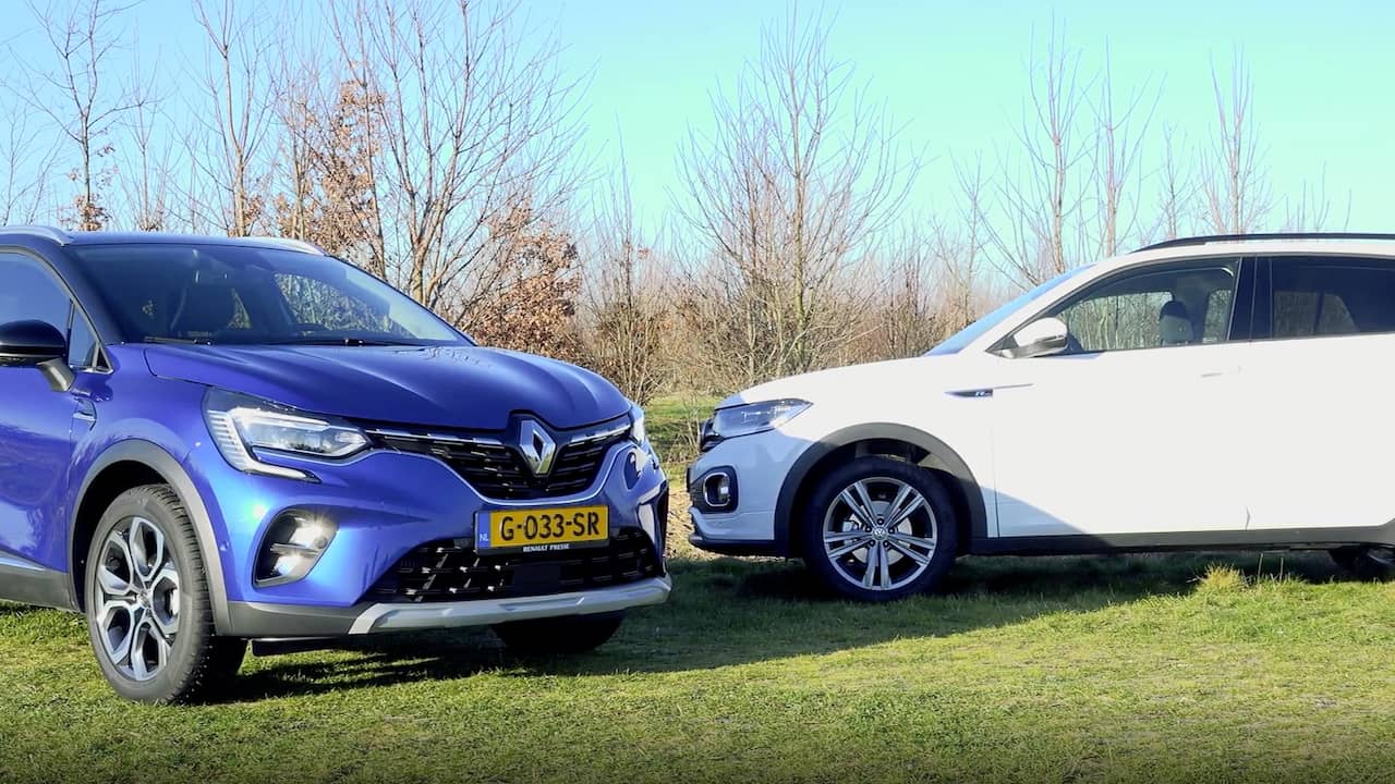 Eerste dubbeltest: Renault CAPTUR tegen de Volkswagen T-Cross