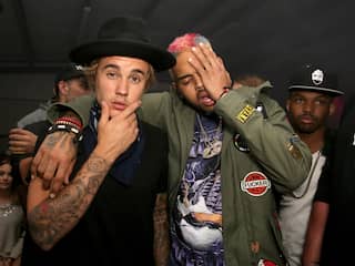 Justin Bieber en Chris Brown