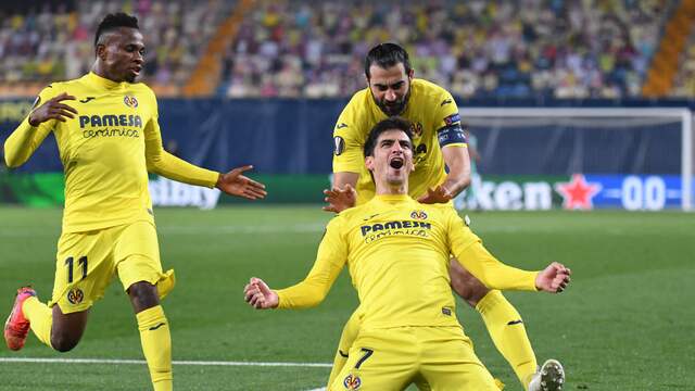 Villarreal viert de 2-0 van Gerard Moreno.