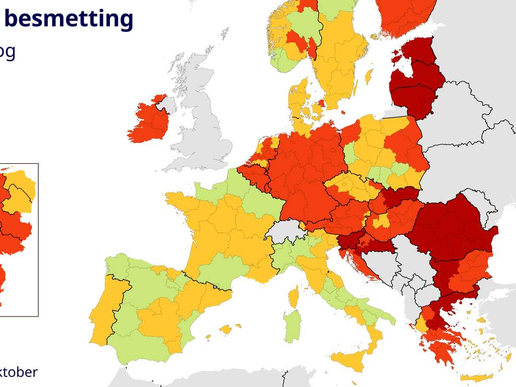 Aantal Coronabesmettingen Loopt Met Name In Oost Europa Op Nu Het Laatste Nieuws Het Eerst Op Nu Nl