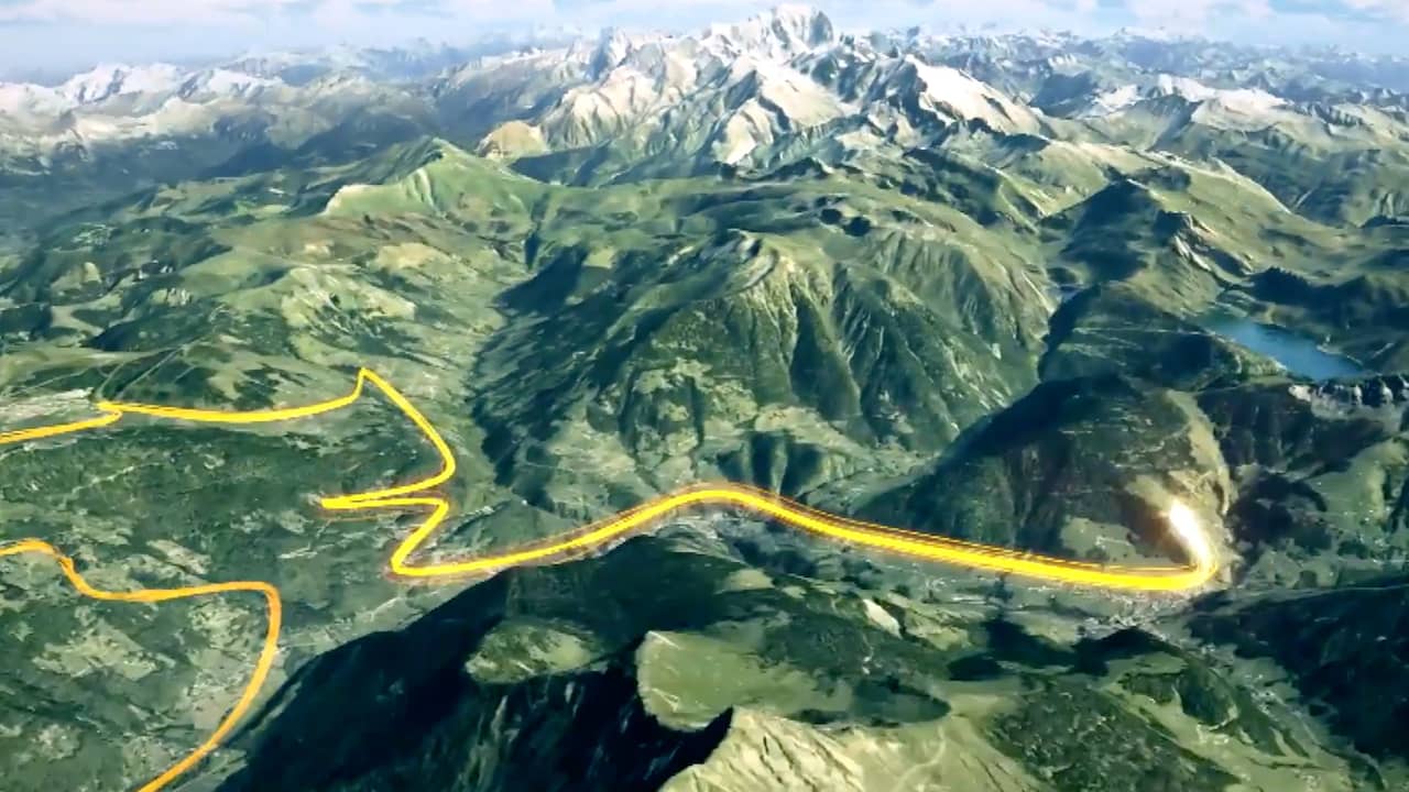 Beeld uit video: Dit wordt de route van Le Tour de France in 2018