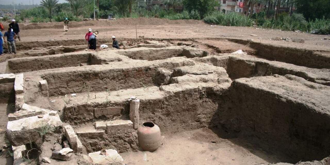 Archeologen vinden resten van gebouw bij oude Egyptische stad Memphis